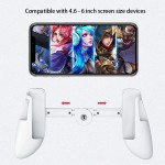 Wholesale Universal Mobile Game Grip Controller Gamepad Clutch Handle Holder for Cell Phone (White)